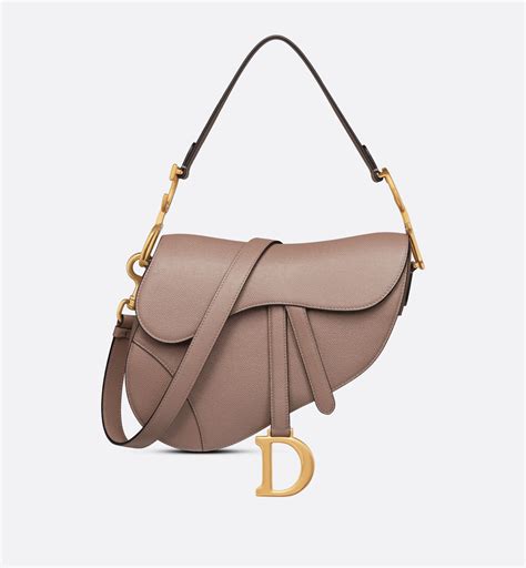 dior saddle warm taupe|Saddle Bag Warm Taupe Grained Calfskin .